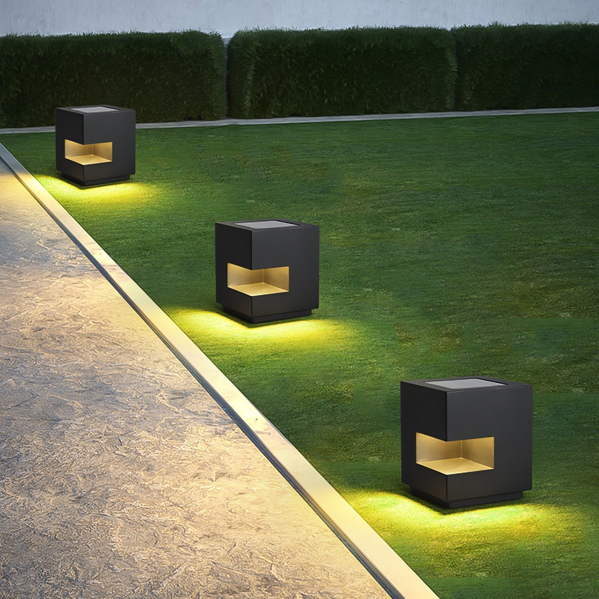 Aki Moderne buitenhanglamp van acryl