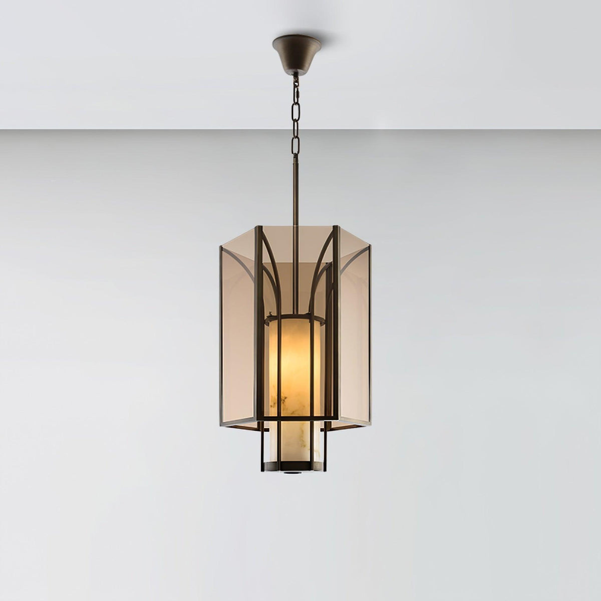 Sysila hanglamp van albast
