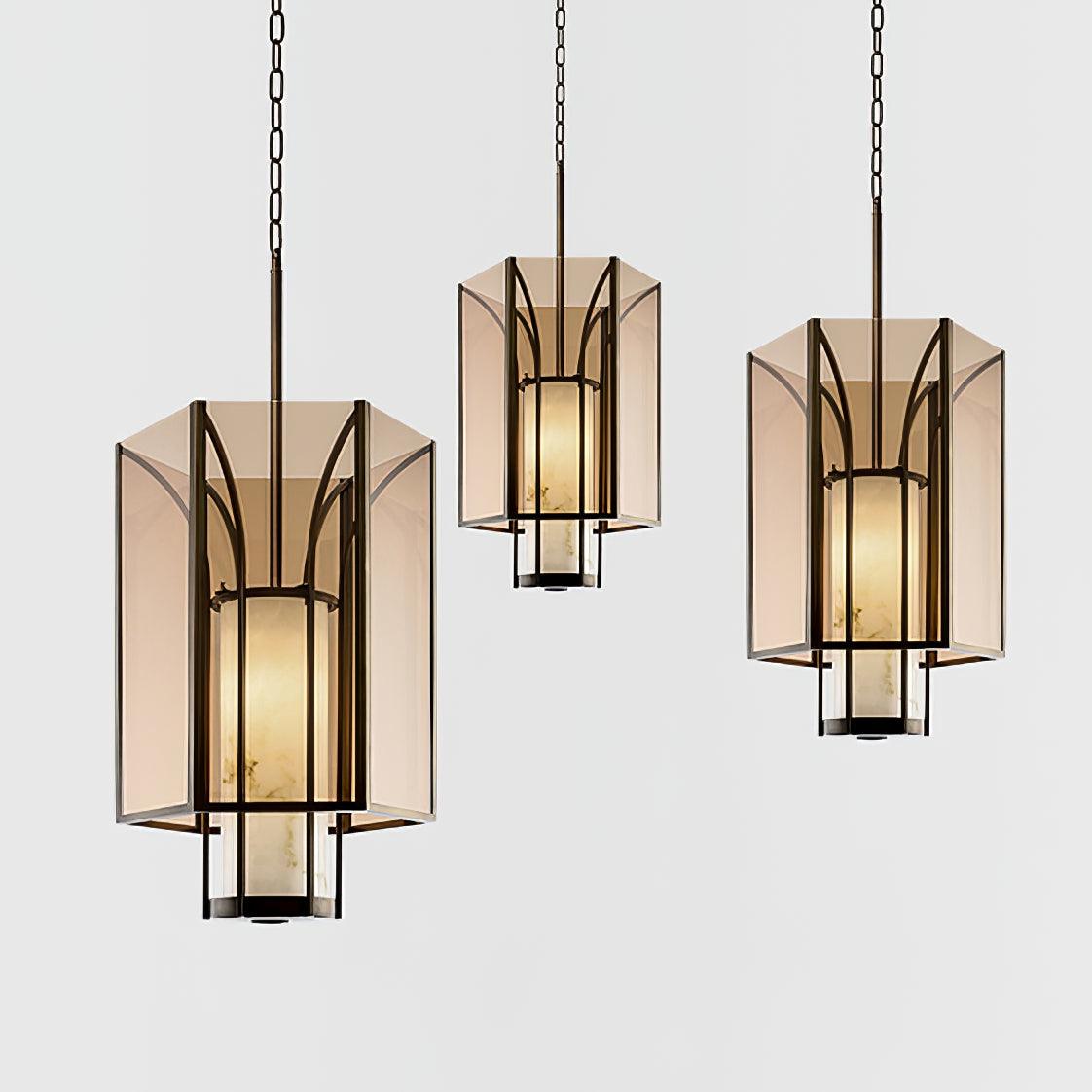 Sysila hanglamp van albast