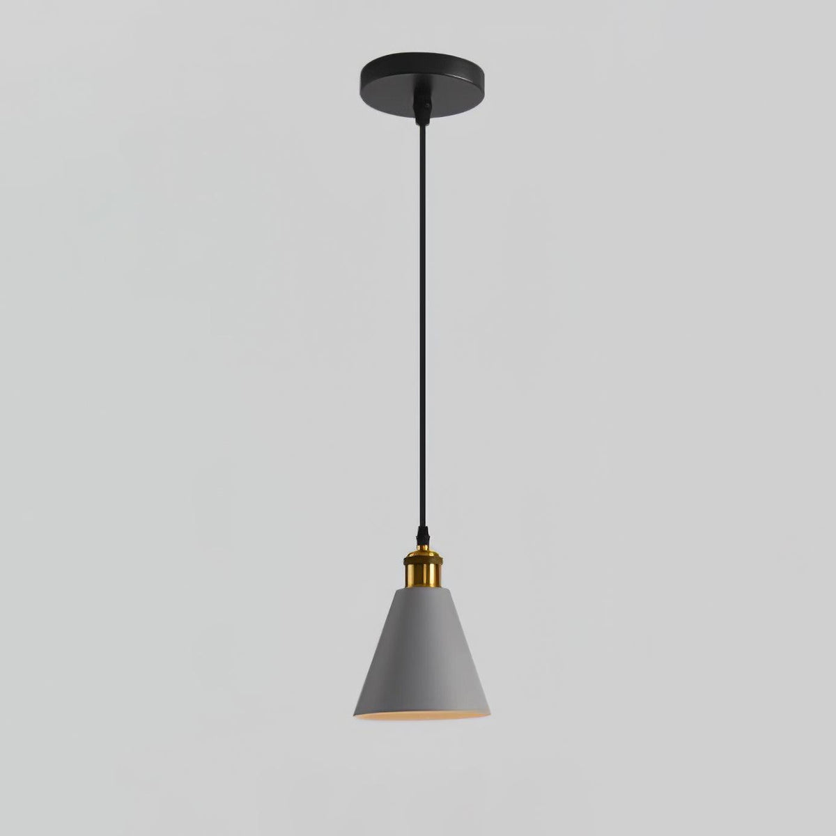 Trio Industriële hanglamp van hars