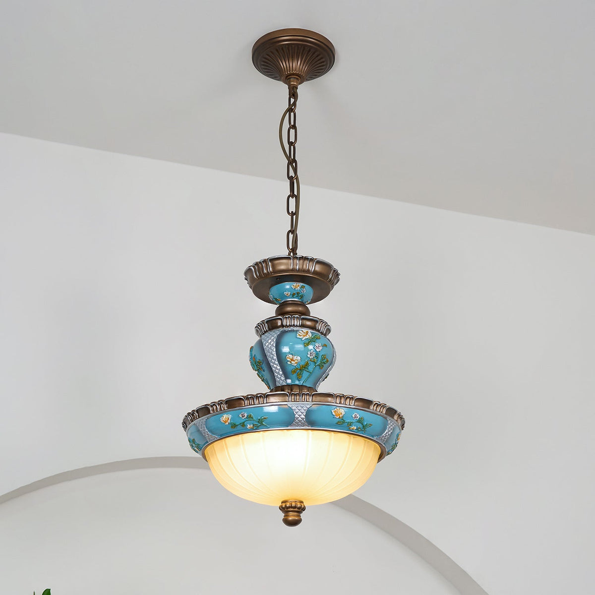 Galdo Retro hanglamp van hars