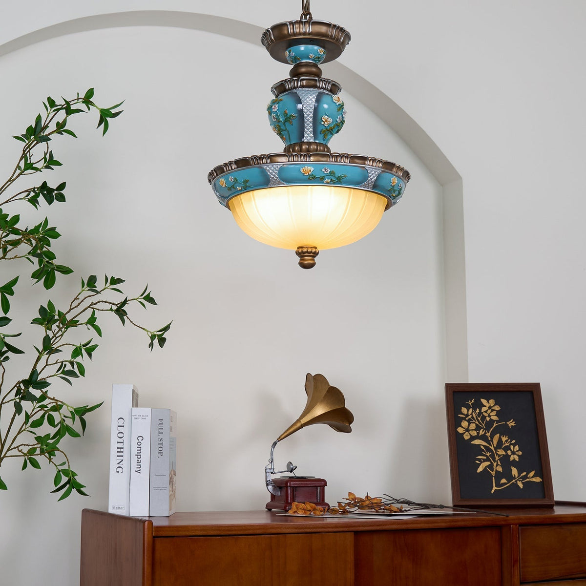 Galdo Retro hanglamp van hars