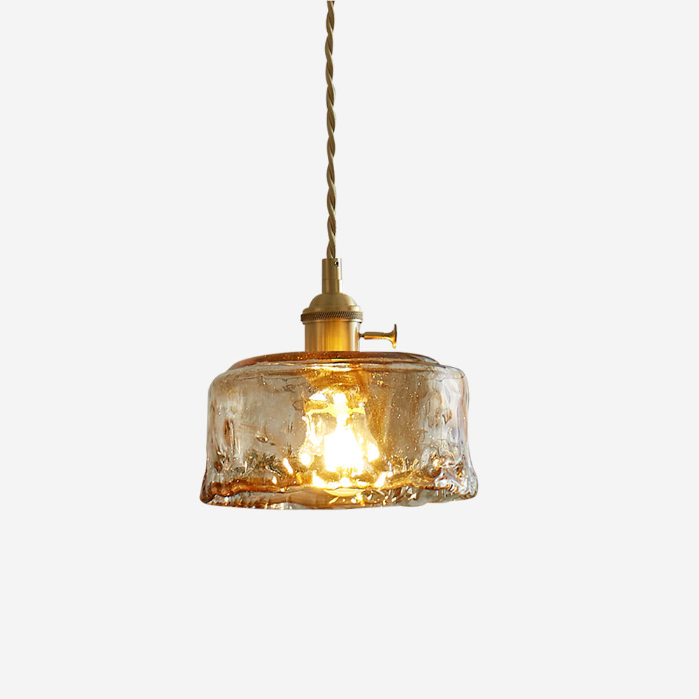 Velon Vintage Amber glas hanglamp
