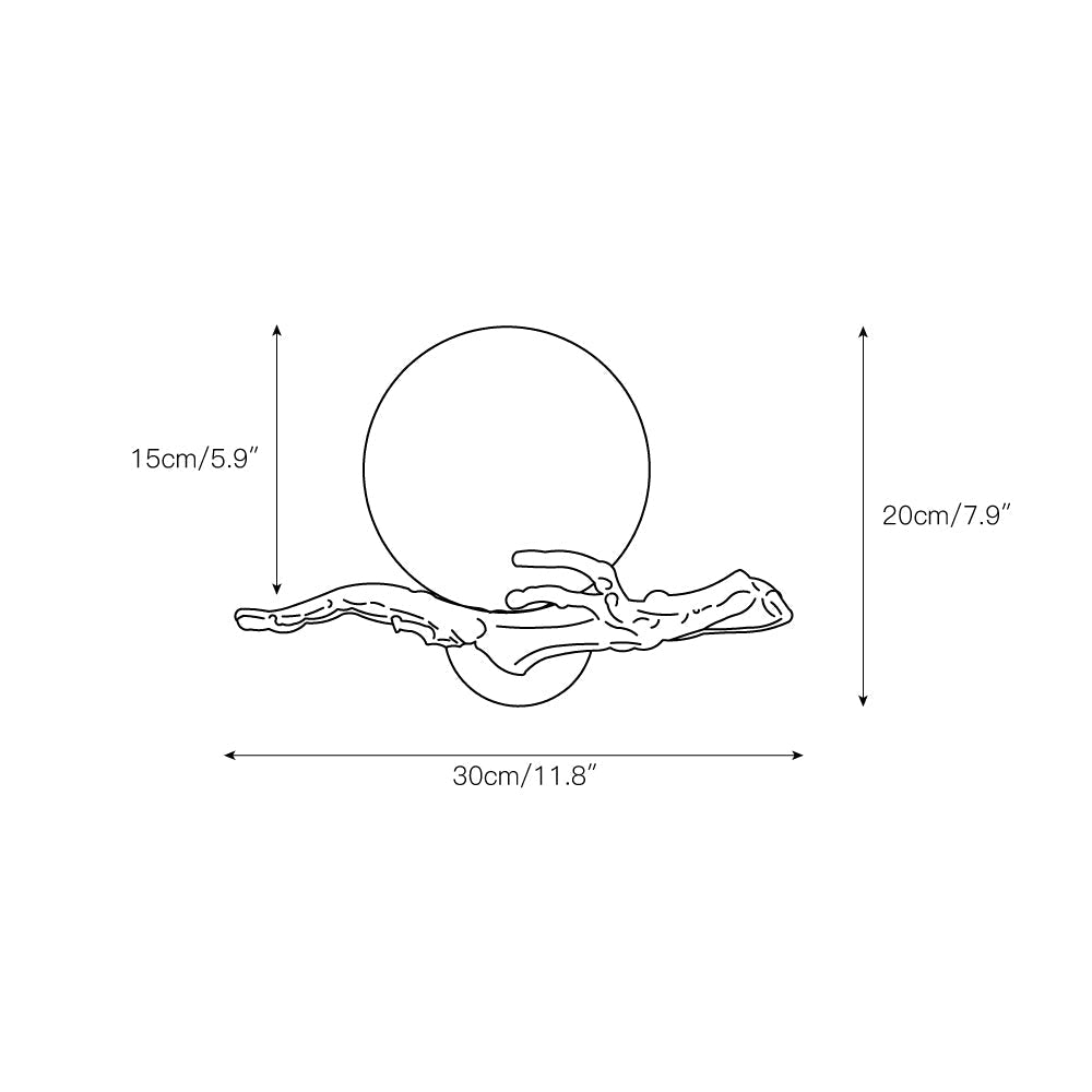 Terieleria wandlamp