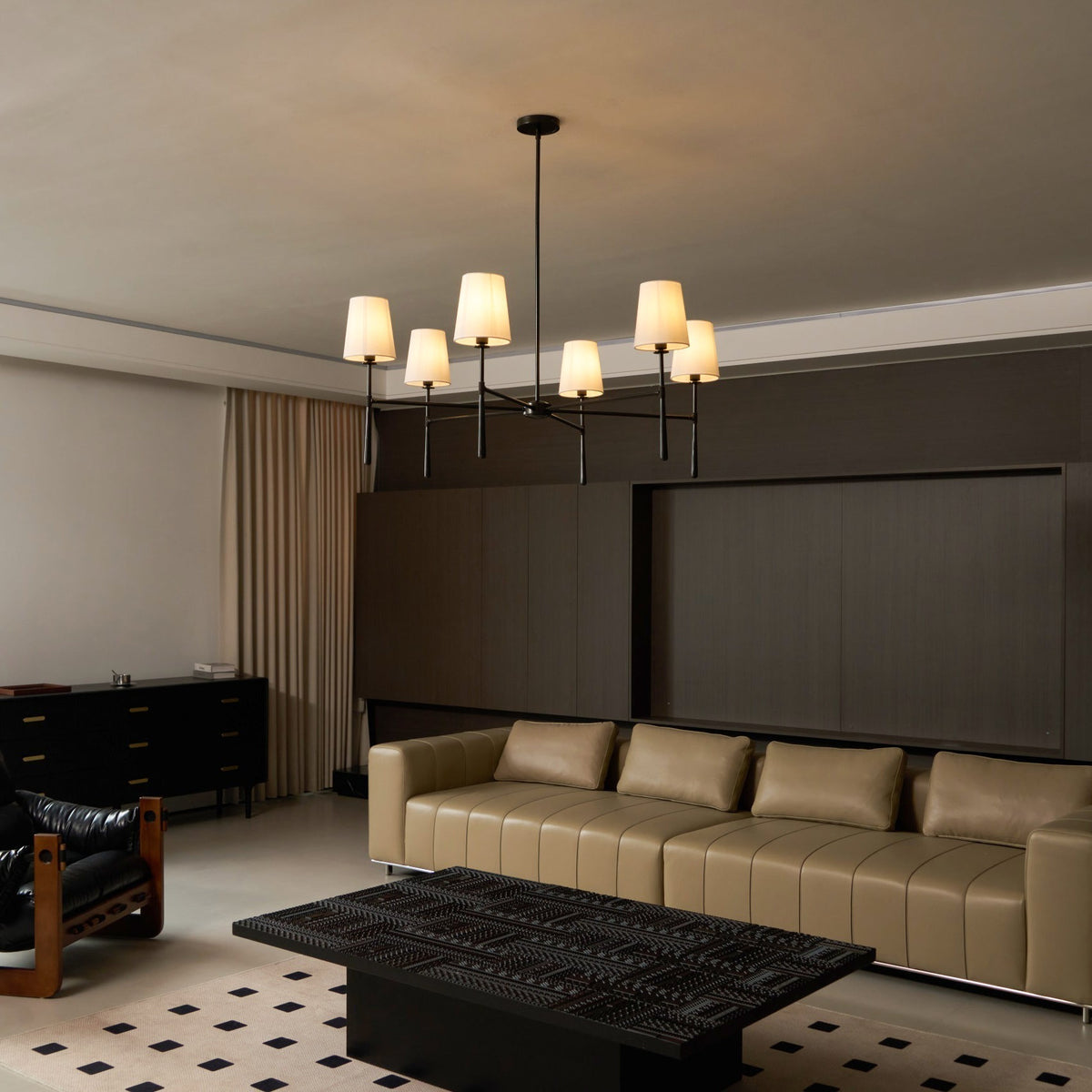 Aroa ronde kroonluchter