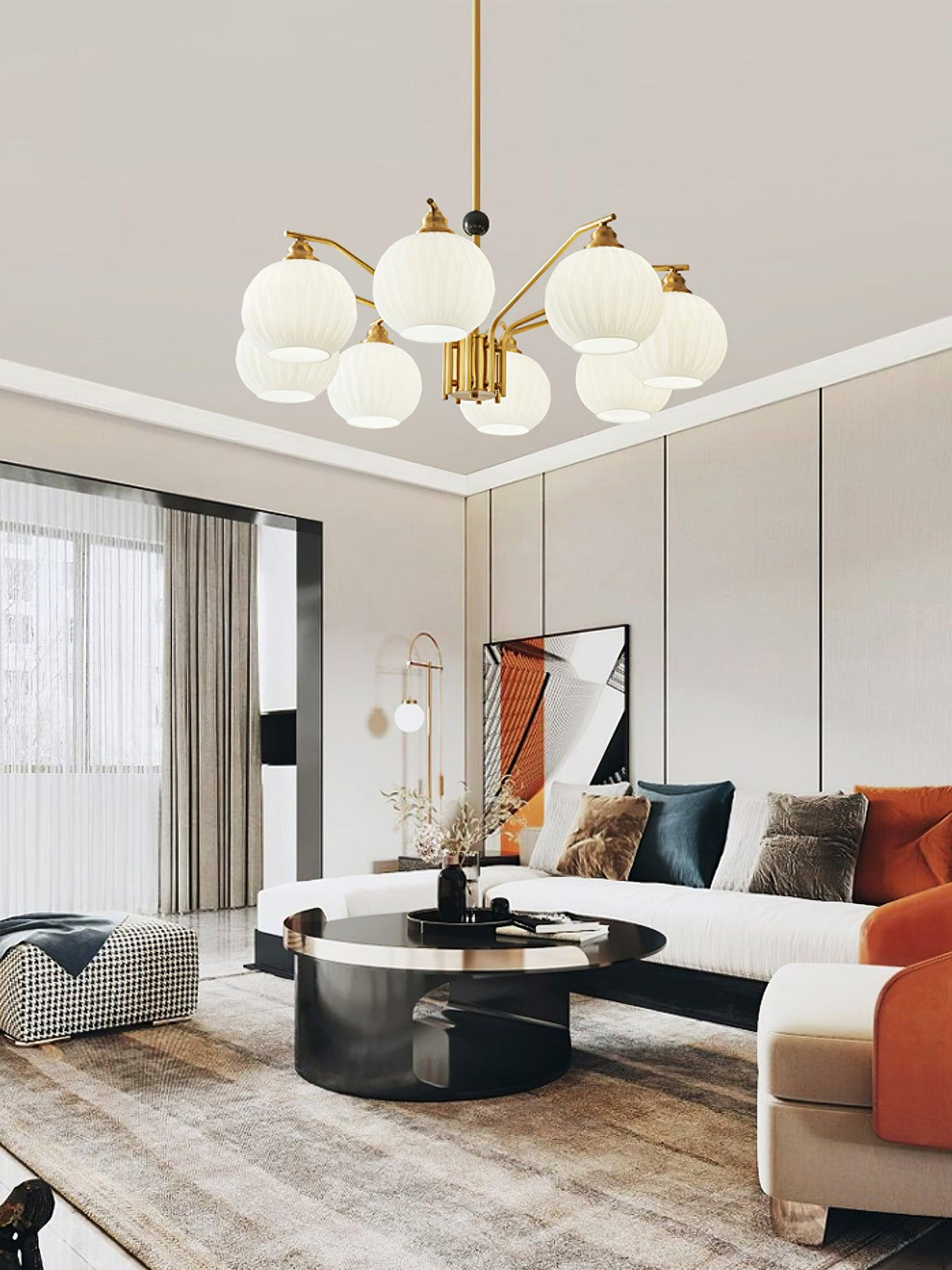 Nytheos Luxe messing kroonluchter