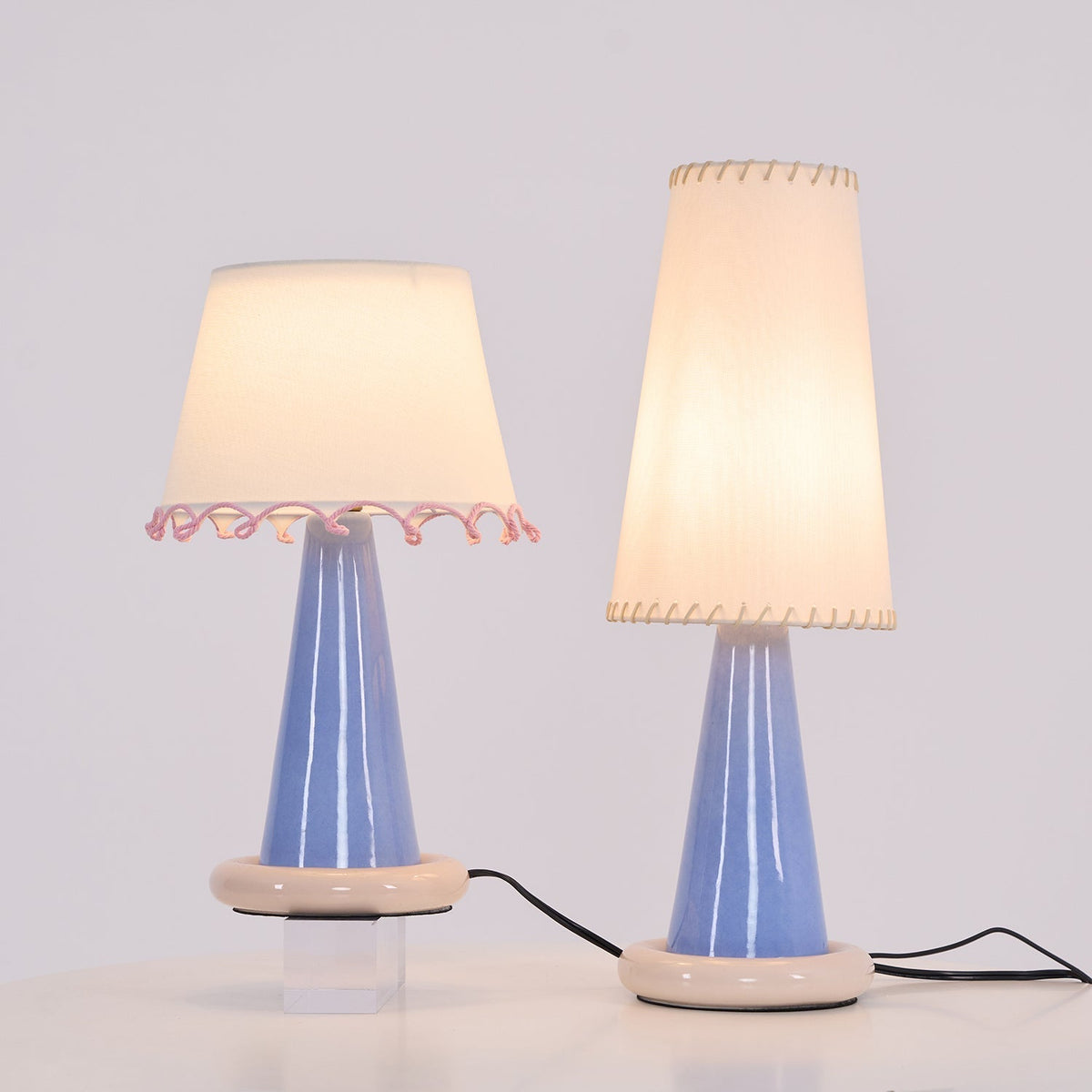 Rhett Moderne tafellamp van keramiek