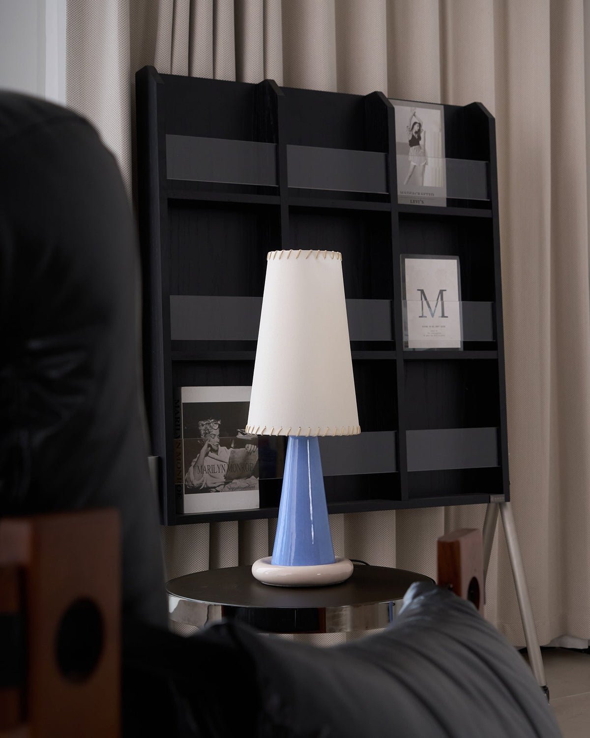 Rhett Moderne tafellamp van keramiek