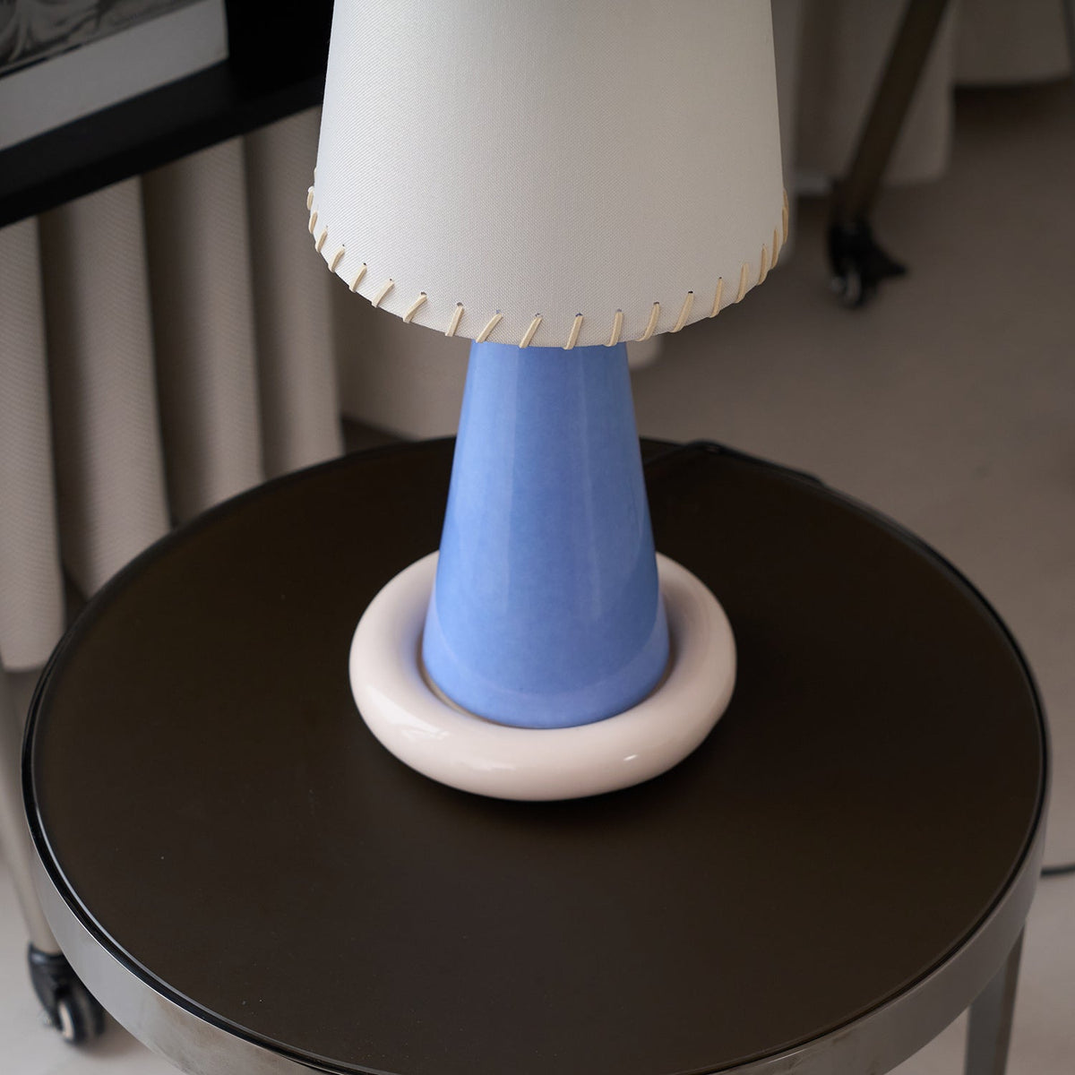 Rhett Moderne tafellamp van keramiek