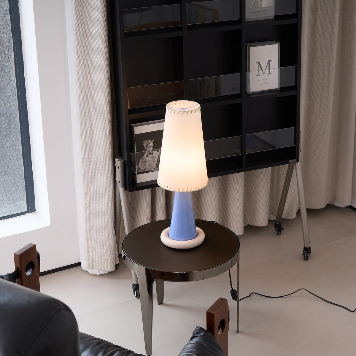 Rhett Moderne tafellamp van keramiek