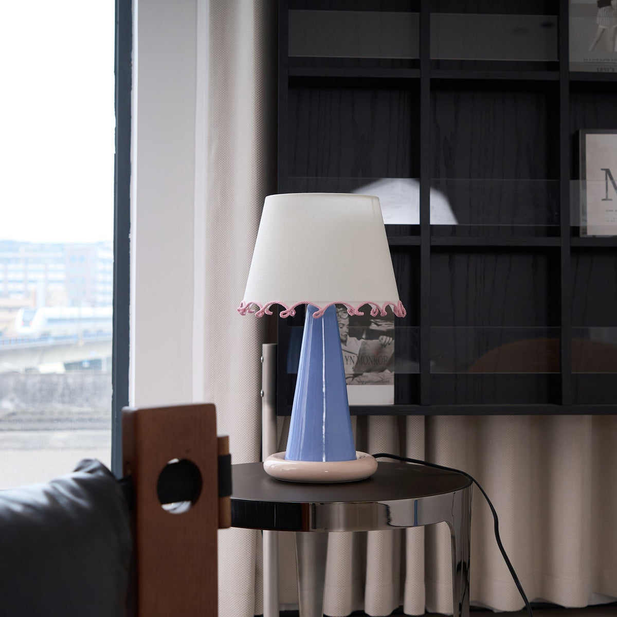 Rhett Moderne tafellamp van keramiek