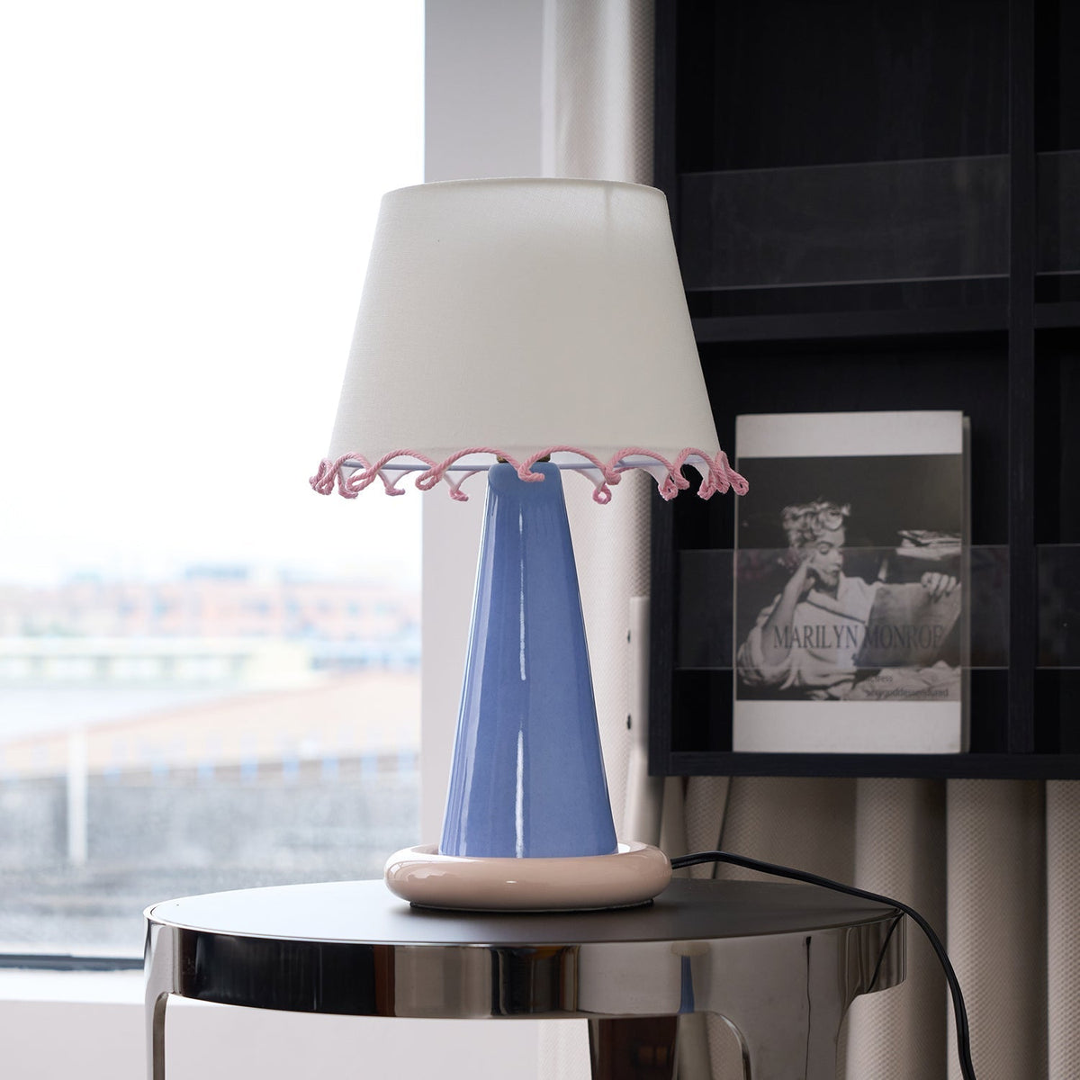 Rhett Moderne tafellamp van keramiek