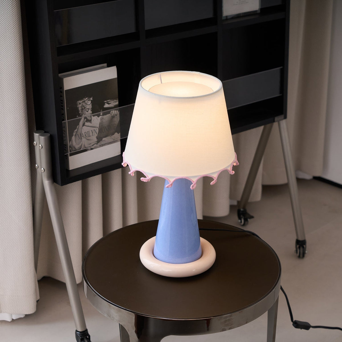 Rhett Moderne tafellamp van keramiek