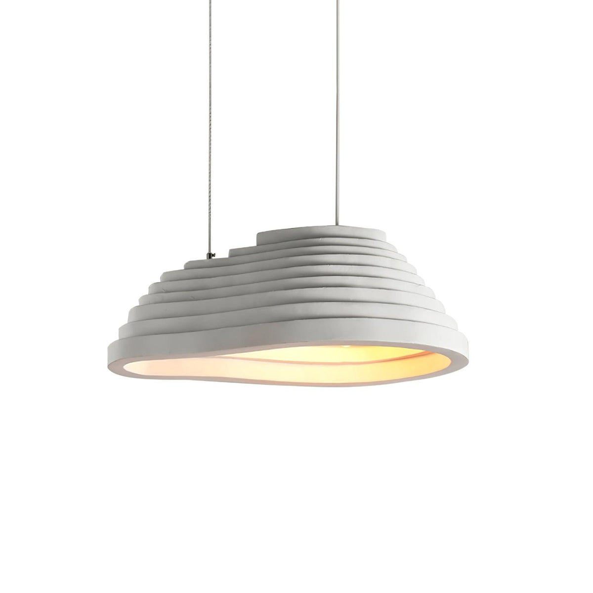 Niruise minimalistische hanglamp van hars