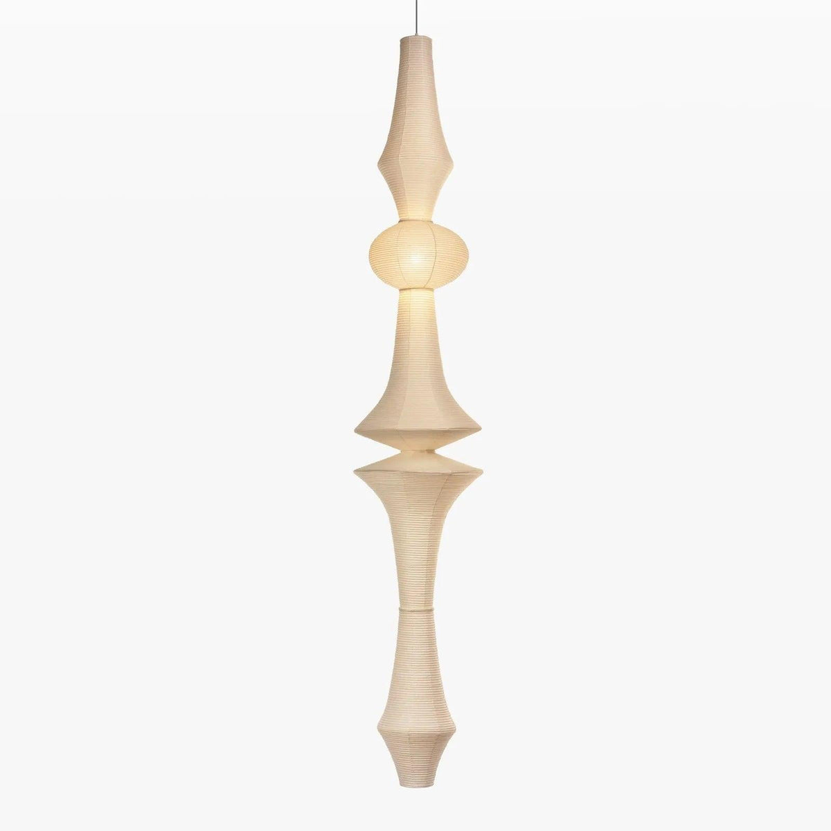 Lunirena hanglamp Washi-papier E voor woonkamer