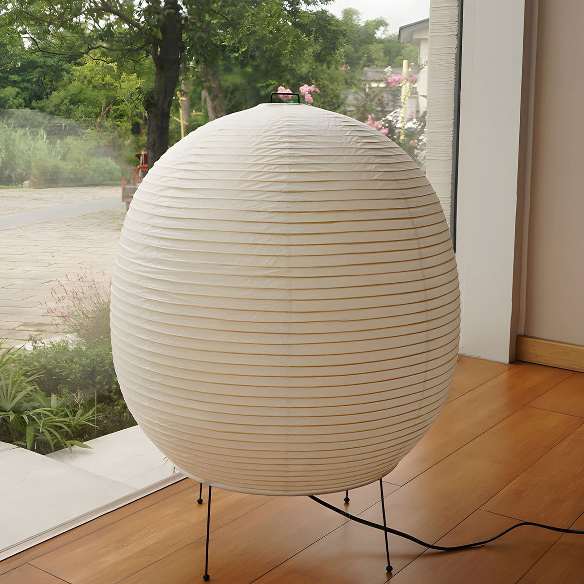 Lunaella tafellamp met rijstpapier lantaarn