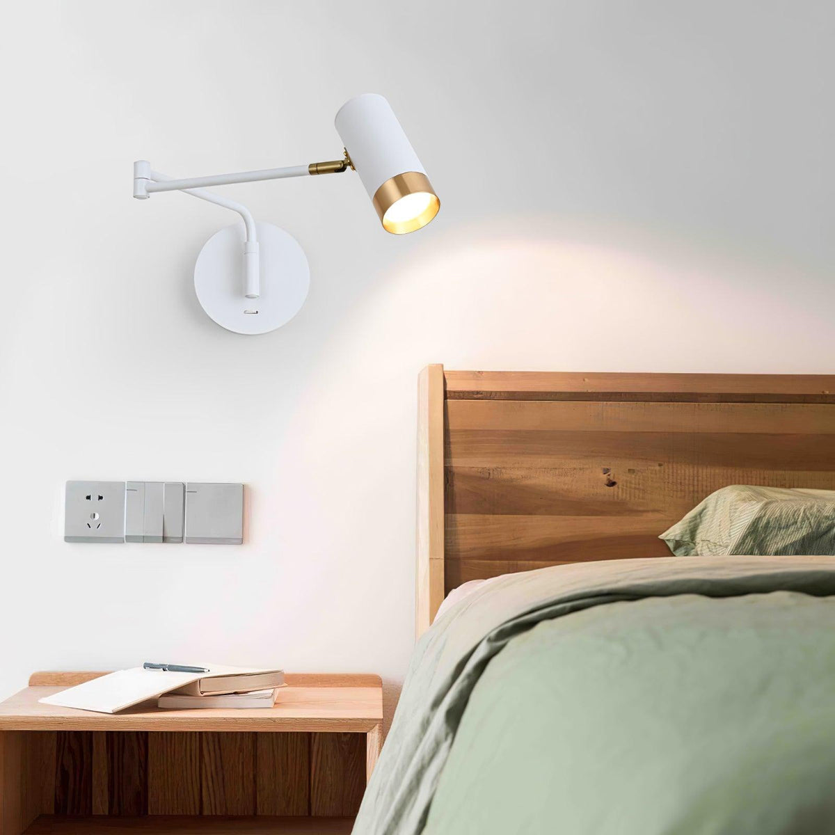 Norarina Premium Elegantie Arm Wandlamp