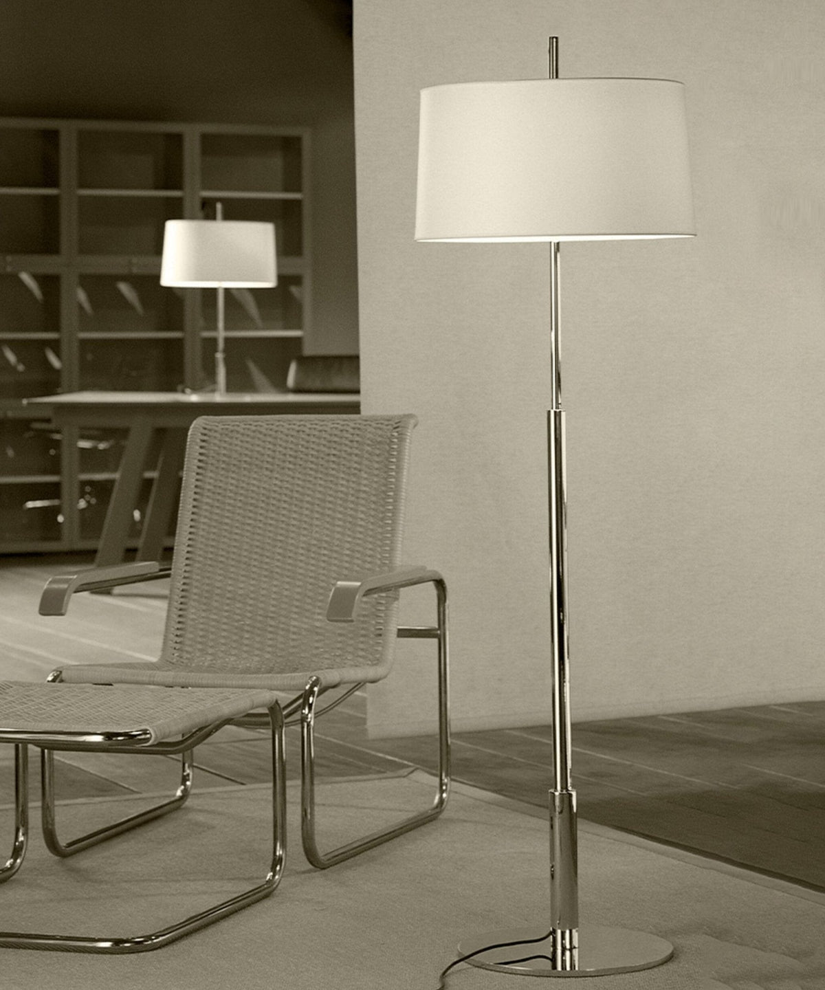 Brooks Minimalistische vloerlamp