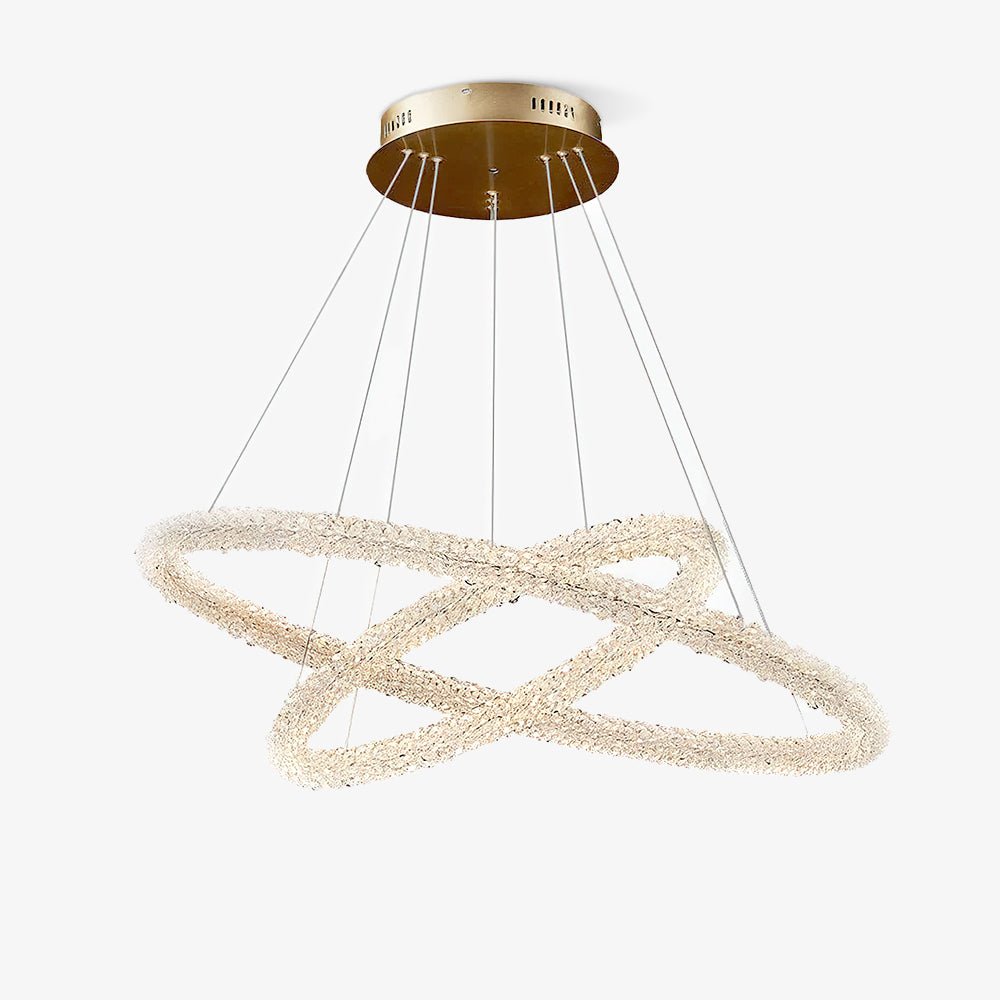 Seleira Ring kristal kroonluchter LED