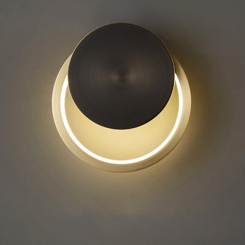 Oriaenne wandlamp Moderne Minimalistische Ringvormige LED messing Metaal