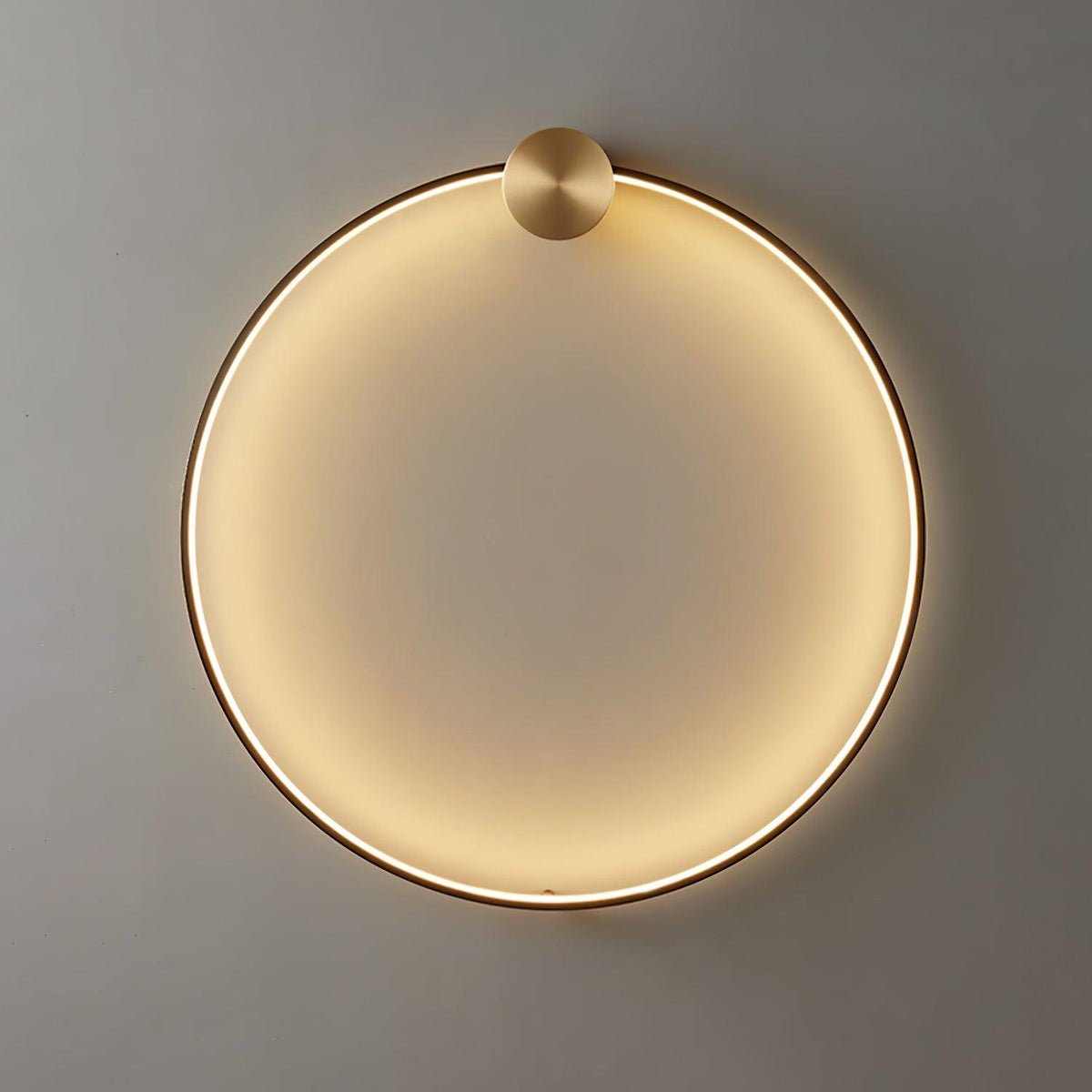 Oriaenne wandlamp Moderne Minimalistische Ringvormige LED messing Metaal