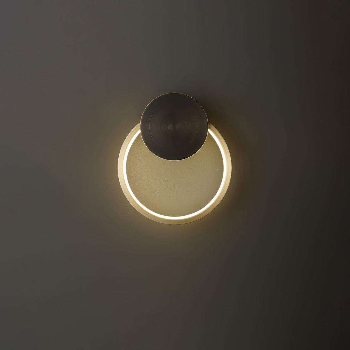 Oriaenne wandlamp Moderne Minimalistische Ringvormige LED messing Metaal