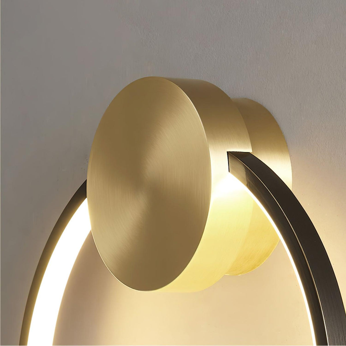 Oriaenne wandlamp Moderne Minimalistische Ringvormige LED messing Metaal