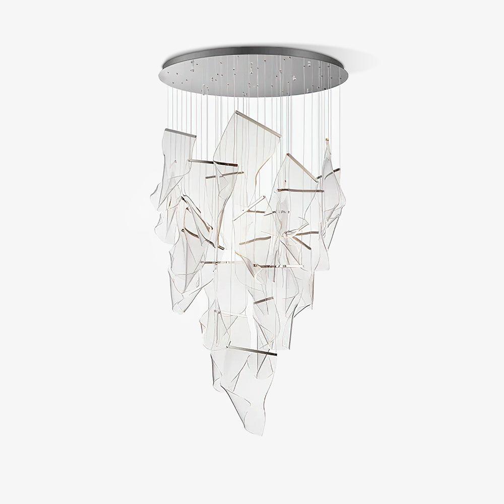 Lucuian kroonluchter acrylaat LED abstract zwevend kunstwerk