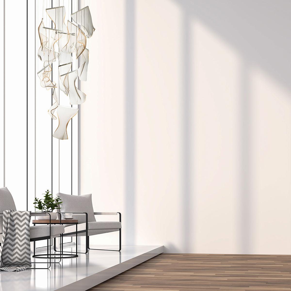 Lucuian kroonluchter acrylaat LED abstract zwevend kunstwerk