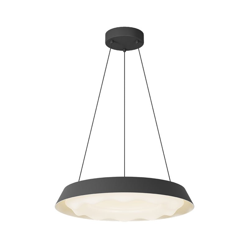 Vadoror Moderne minimalistische hanglamp met golfpatroon