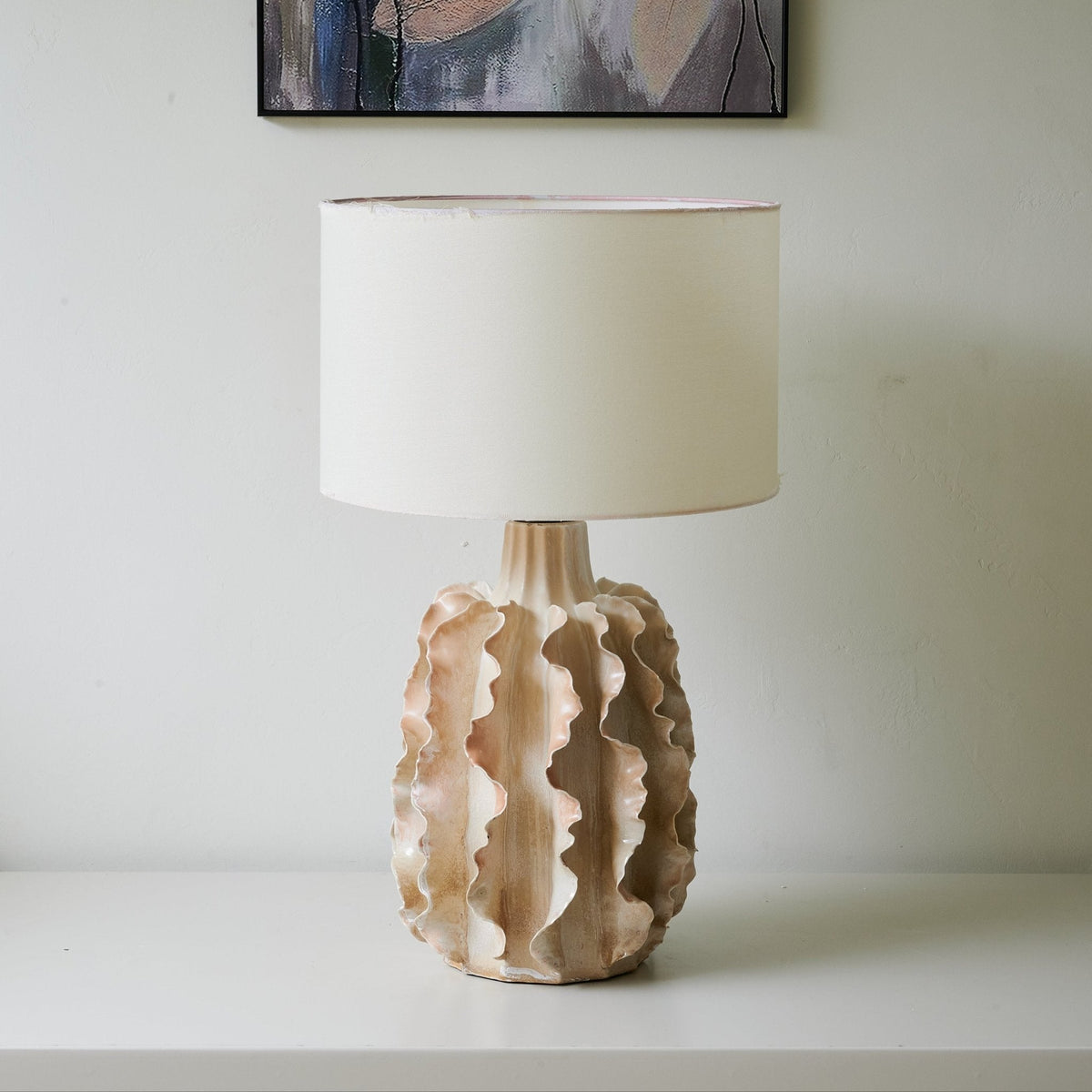 Charles luxe keramische tafellamp