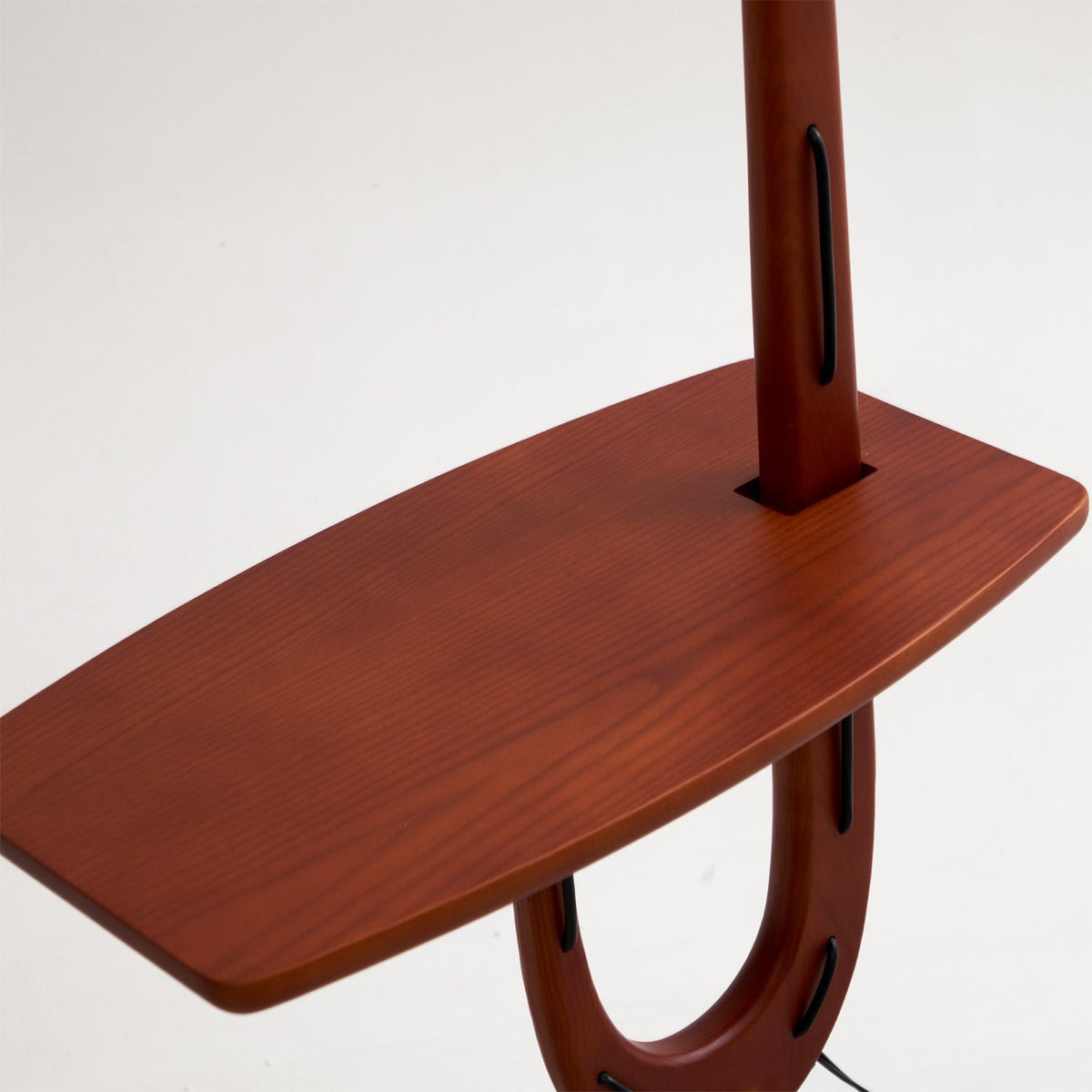 Vemara Mid Century Houten vloerlamp