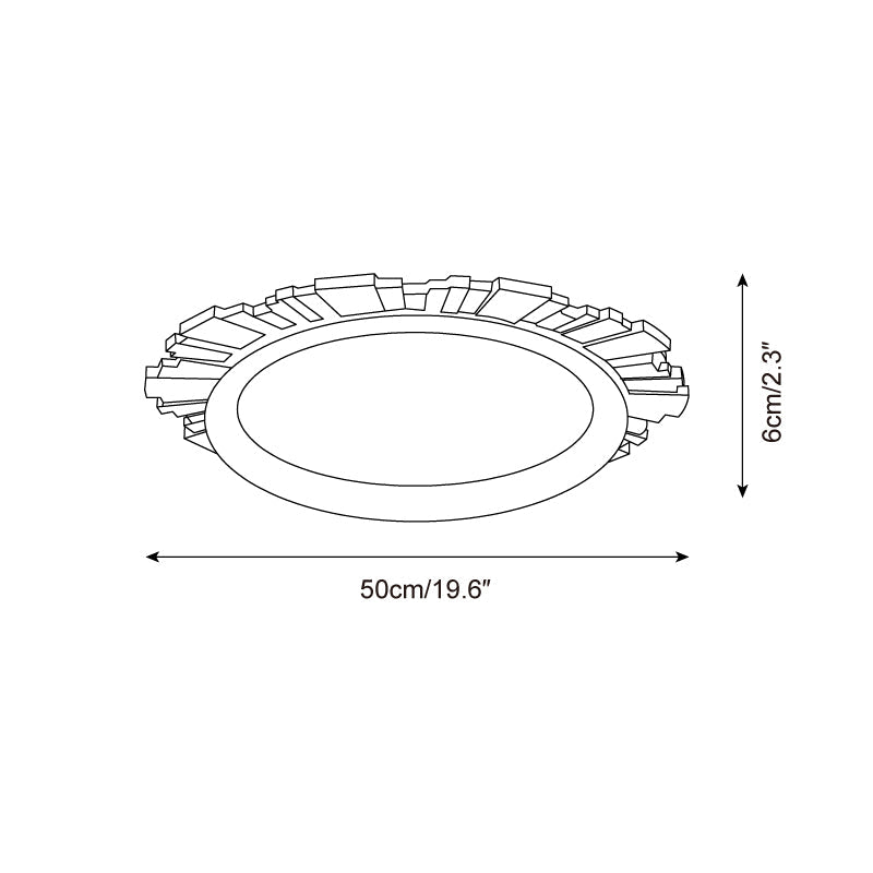 Alderon plafondlamp
