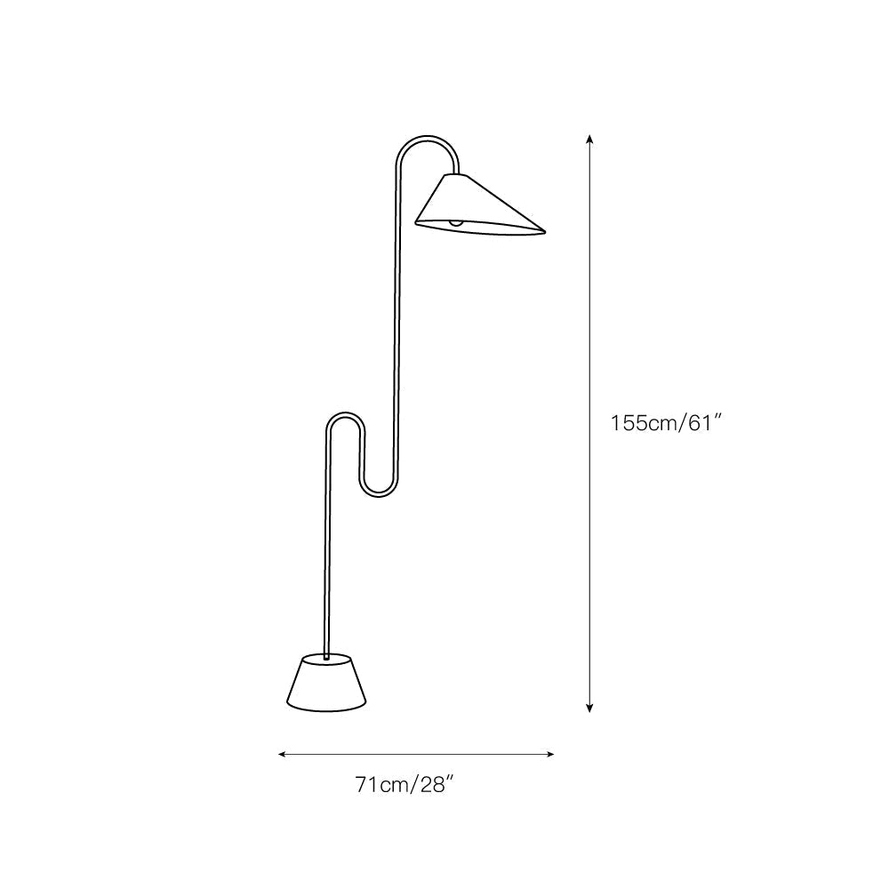 Rosilia vloerlamp