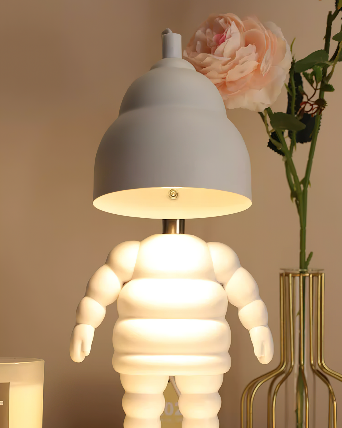 Teriueon kaarsverwarmer tafellamp