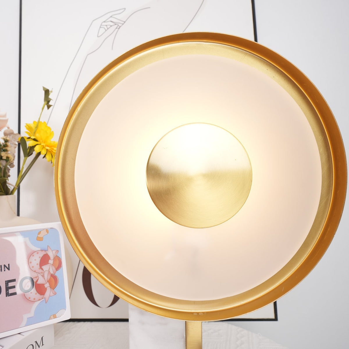 Tessain marmeren minimalistische tafellamp