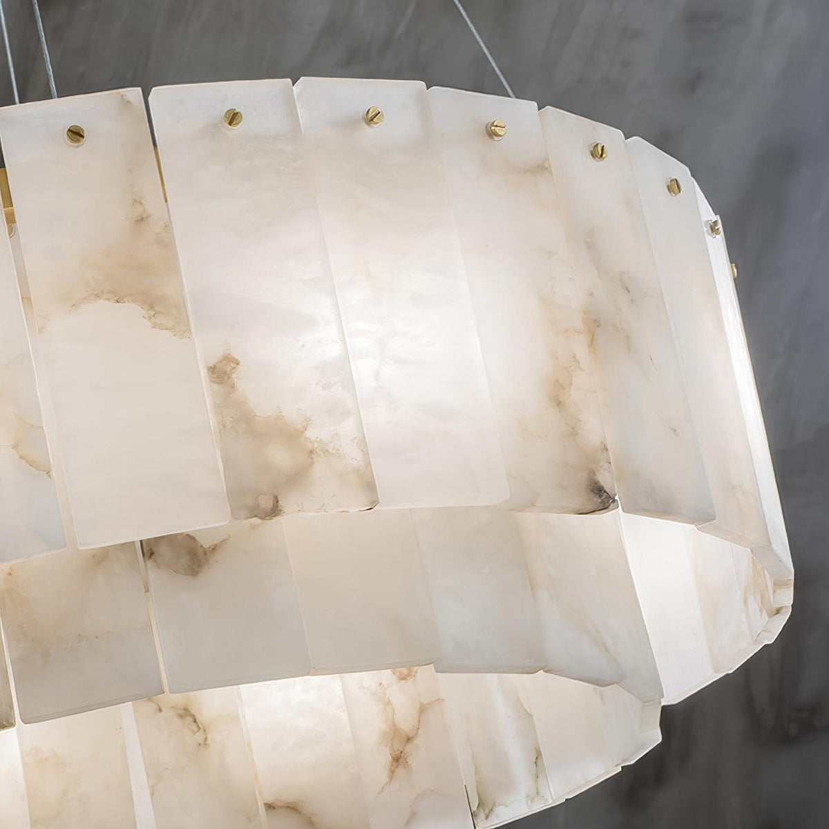 Dovin hanglamp van albast