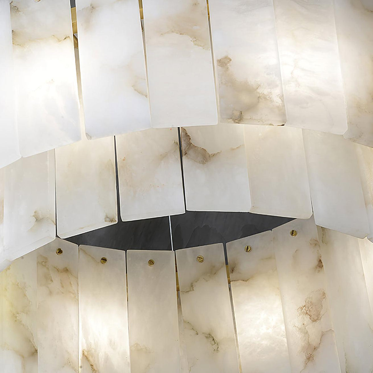 Dovin hanglamp van albast