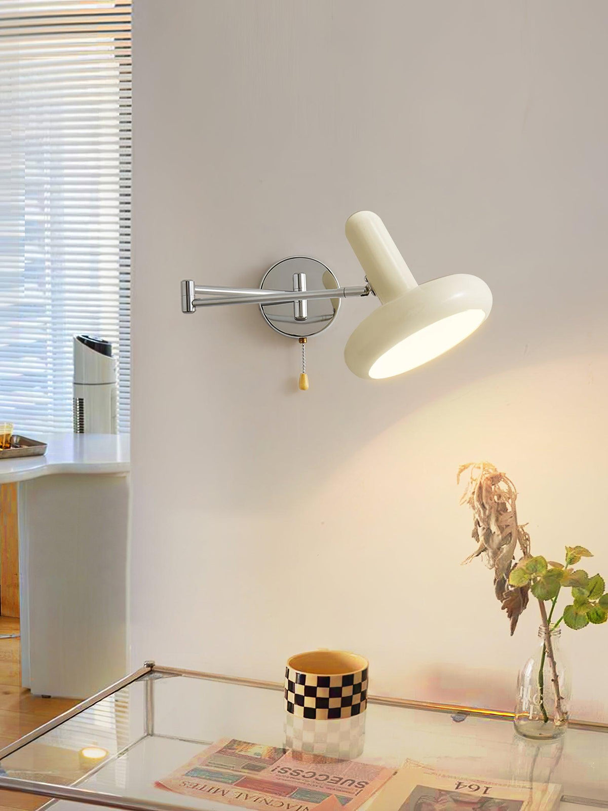 Ferinielle wandlamp Noordse kunst Rocker Metaal