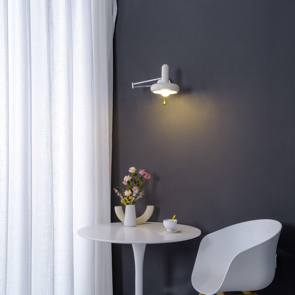 Ferinielle wandlamp Noordse kunst Rocker Metaal