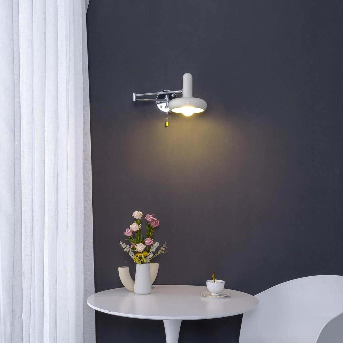 Ferinielle wandlamp Noordse kunst Rocker Metaal