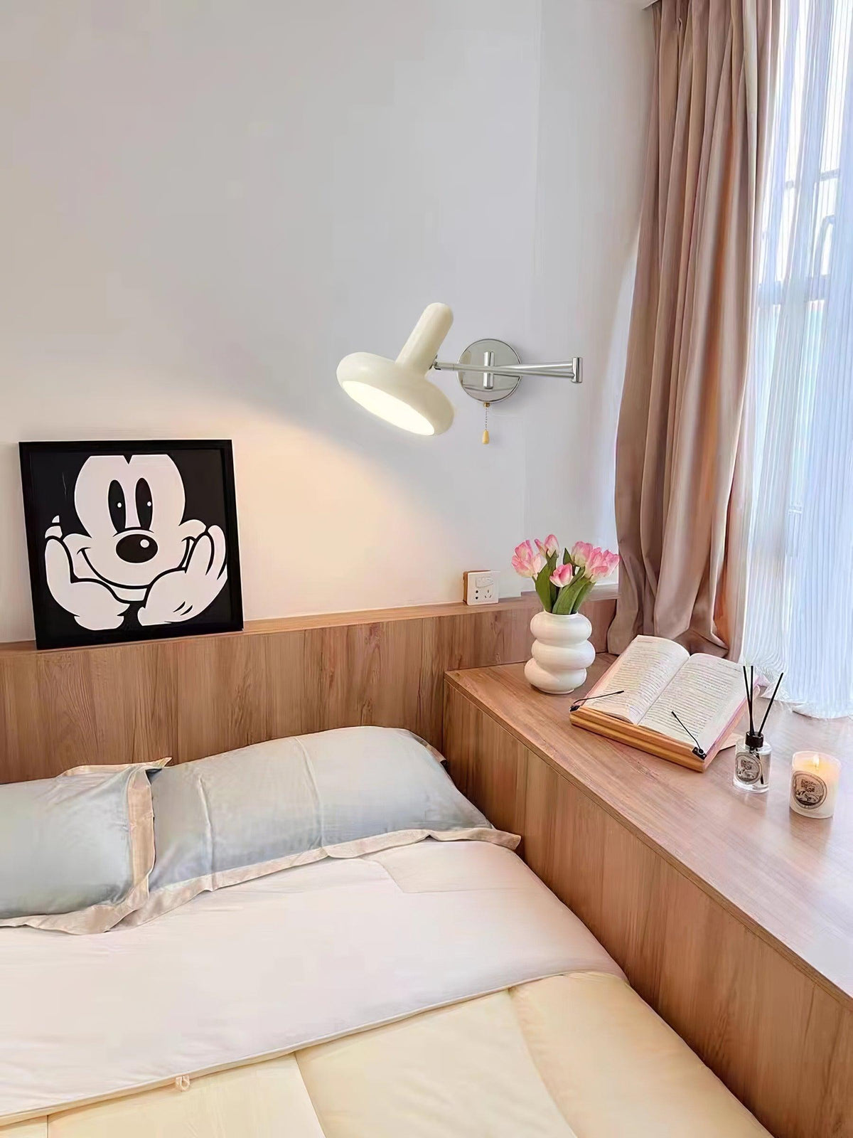 Ferinielle wandlamp Noordse kunst Rocker Metaal