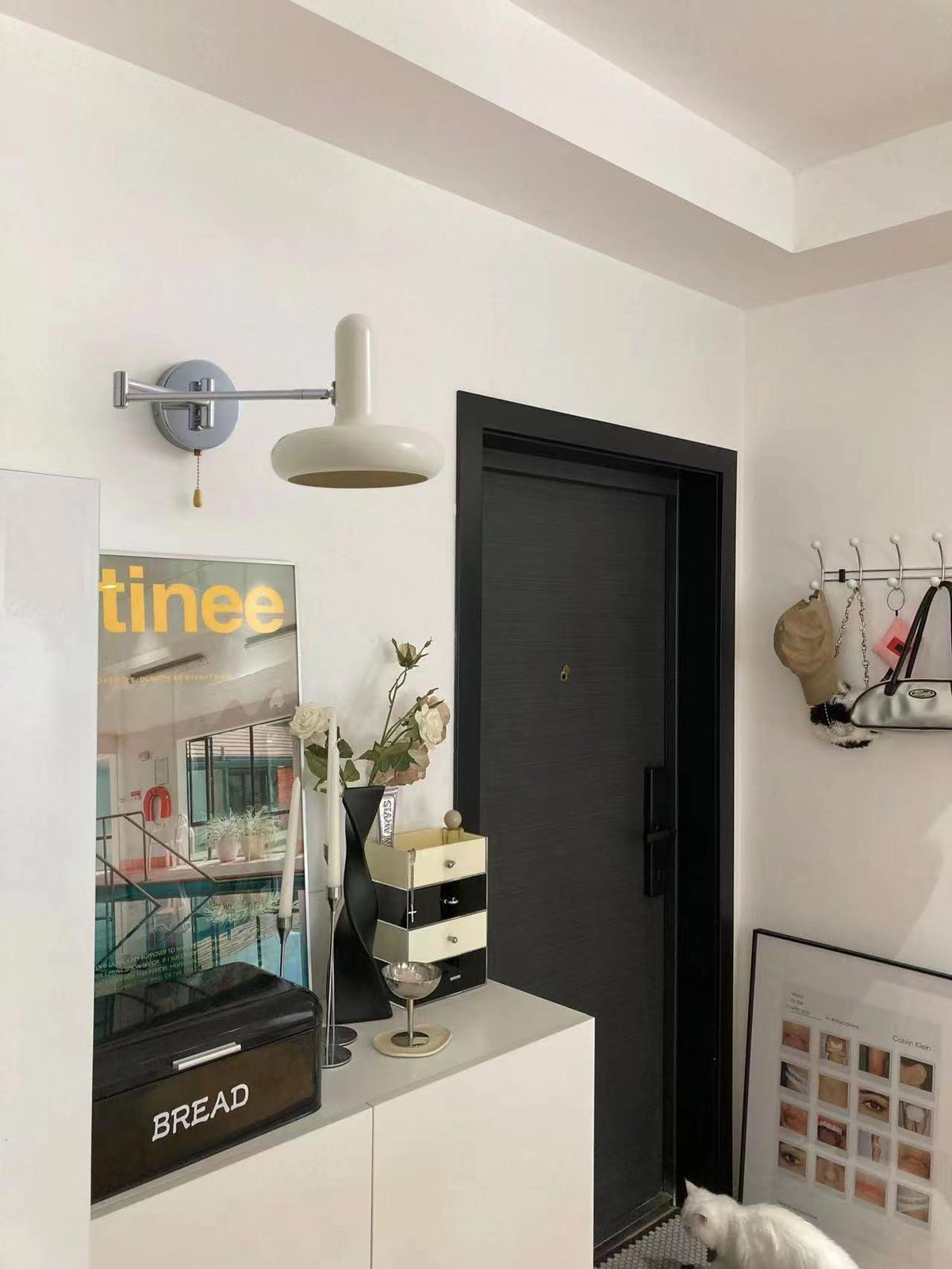 Ferinielle wandlamp Noordse kunst Rocker Metaal