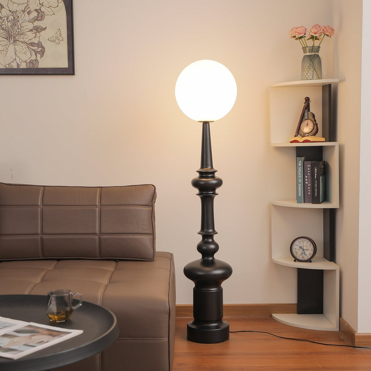 Riroxen vloerlamp Roman Column