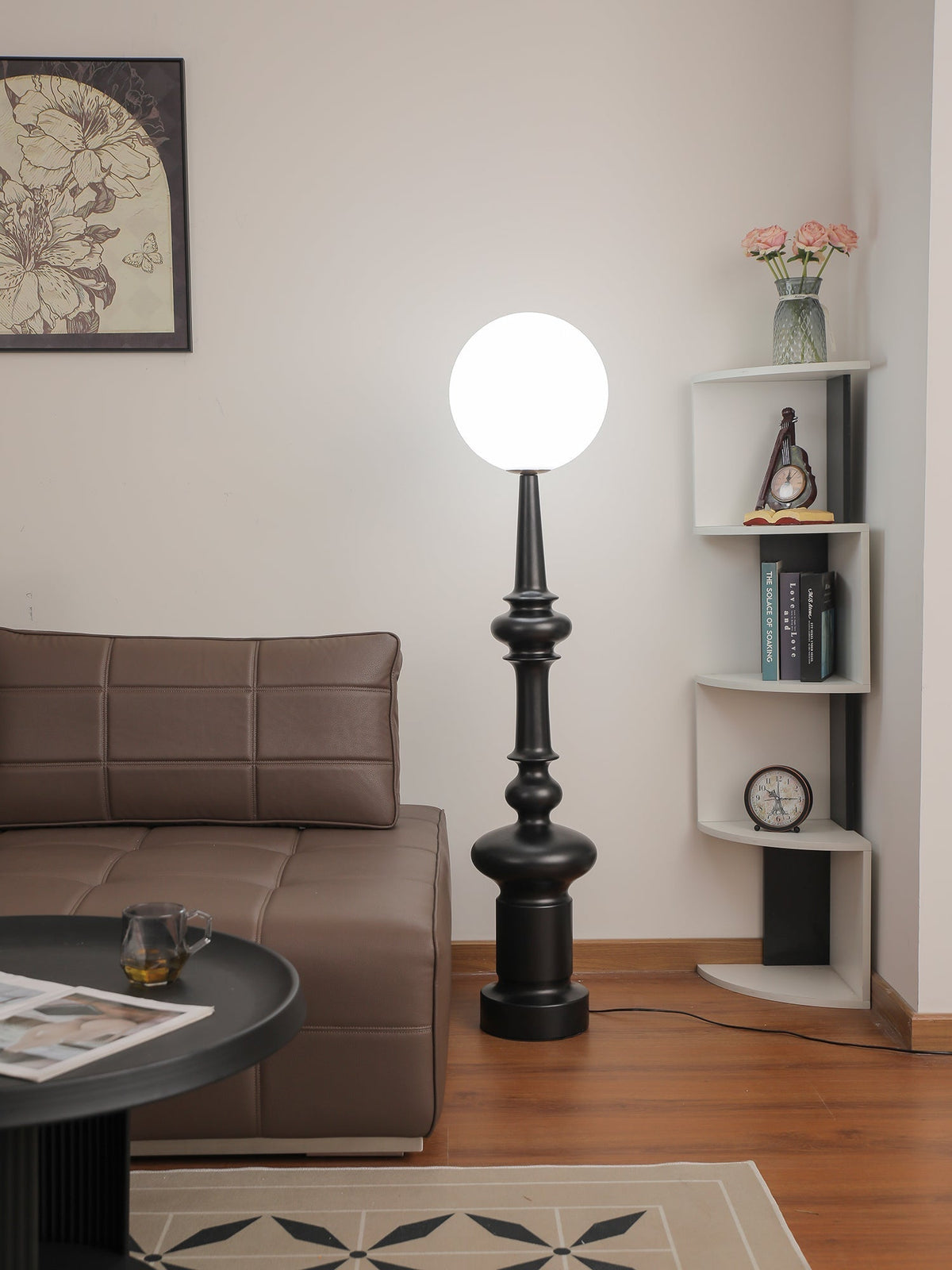 Riroxen vloerlamp Roman Column