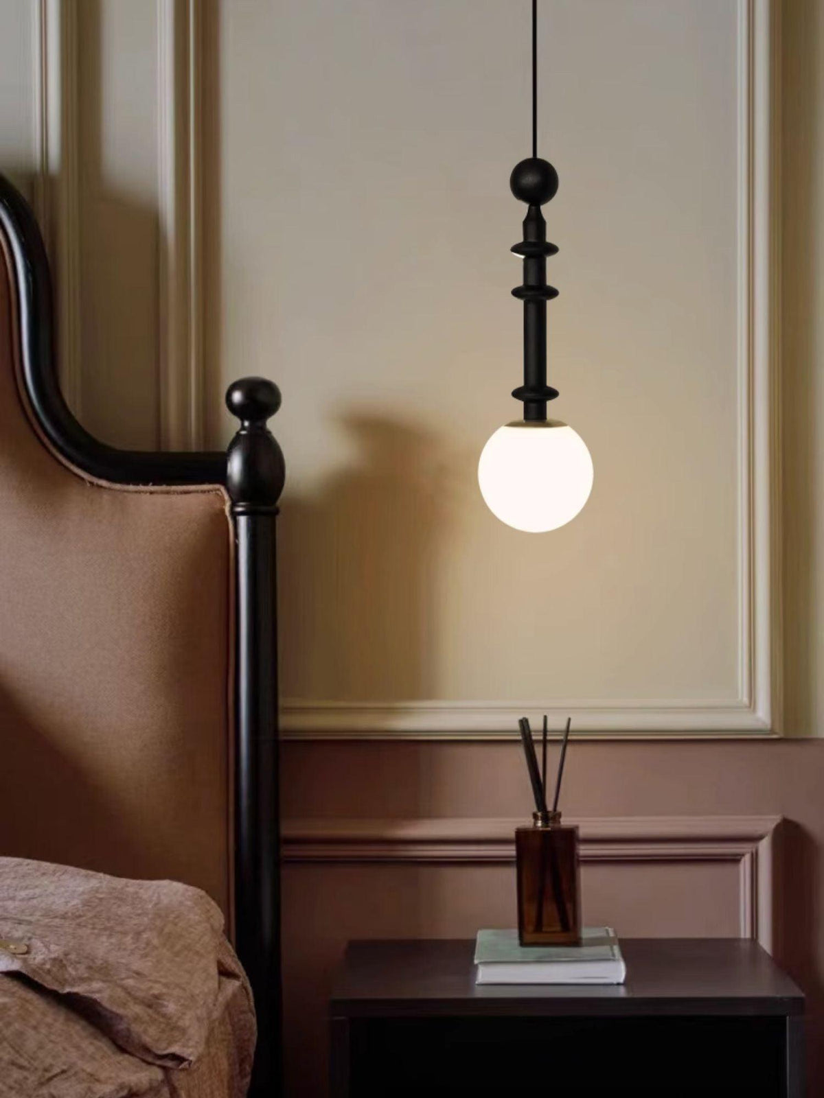 Barvel houten industriële hanglamp