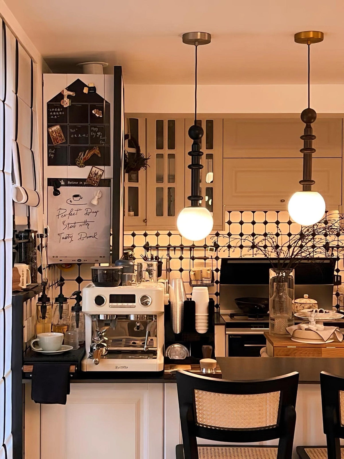 Barvel houten industriële hanglamp