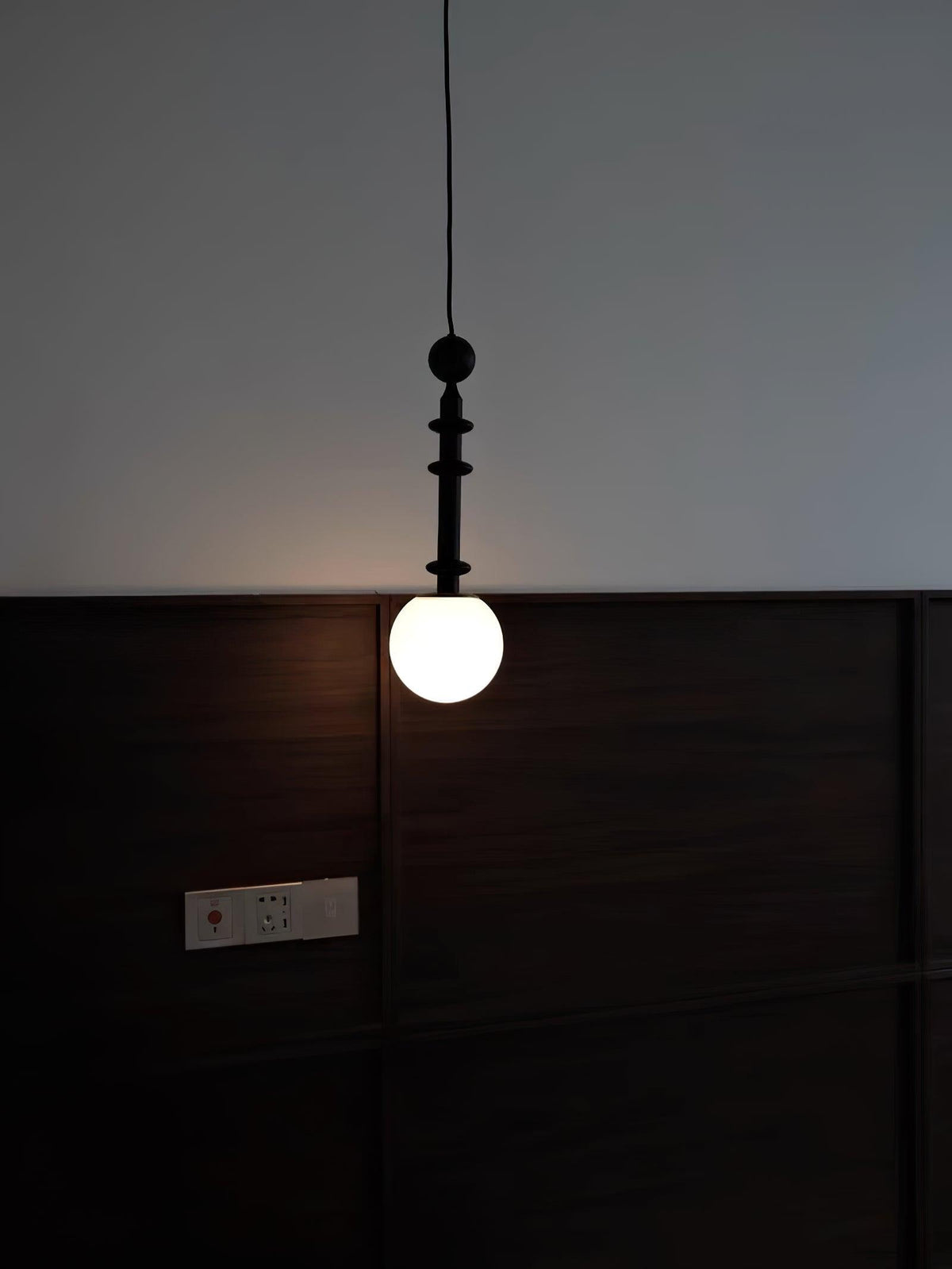 Barvel houten industriële hanglamp