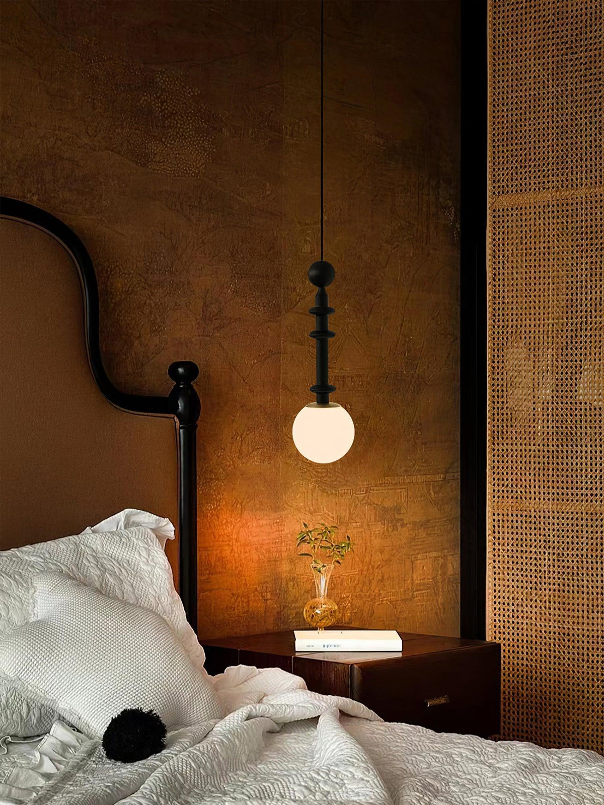 Barvel houten industriële hanglamp