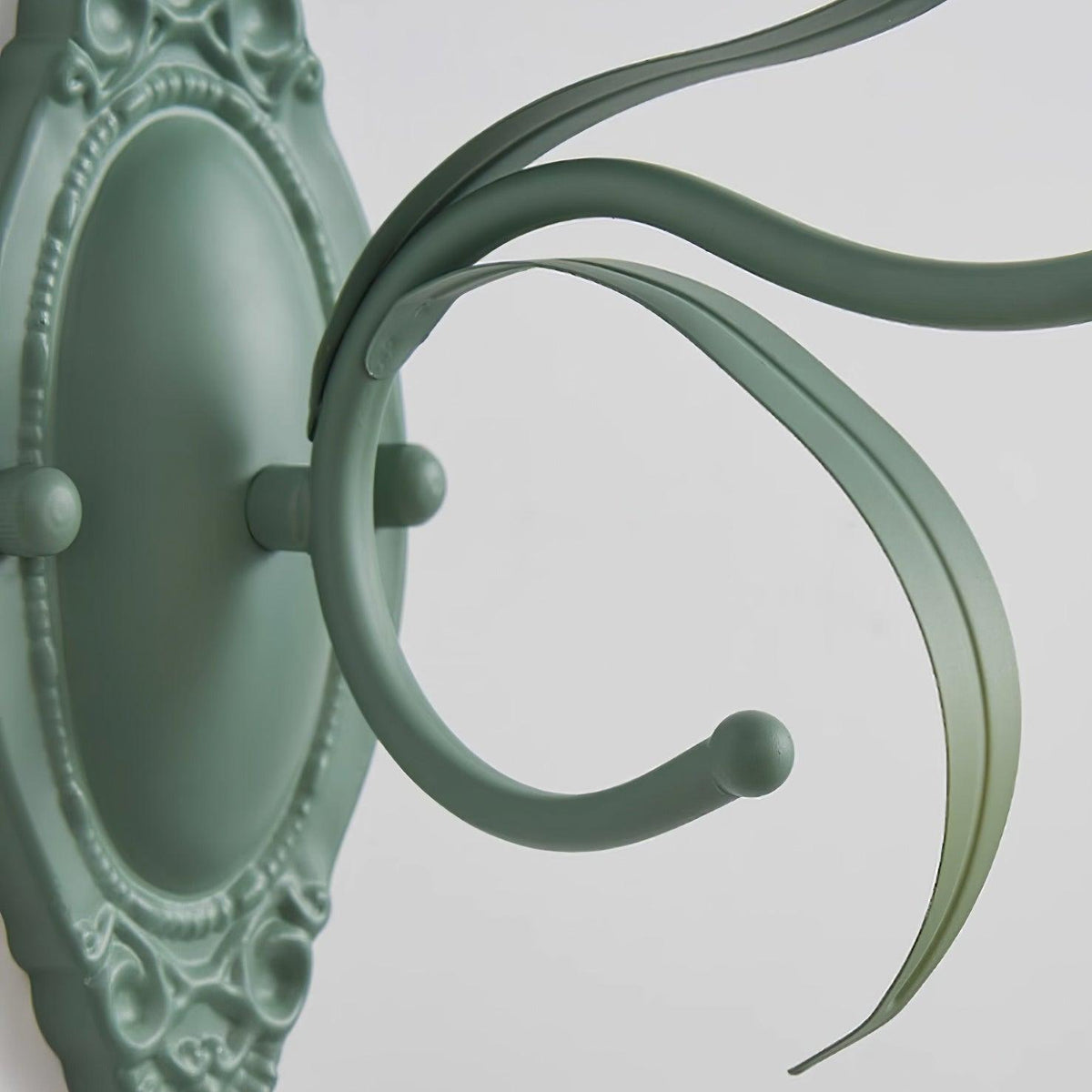 Vintage wandlamp met bloemmotief in glas voor slaapkamer en woonkamer
